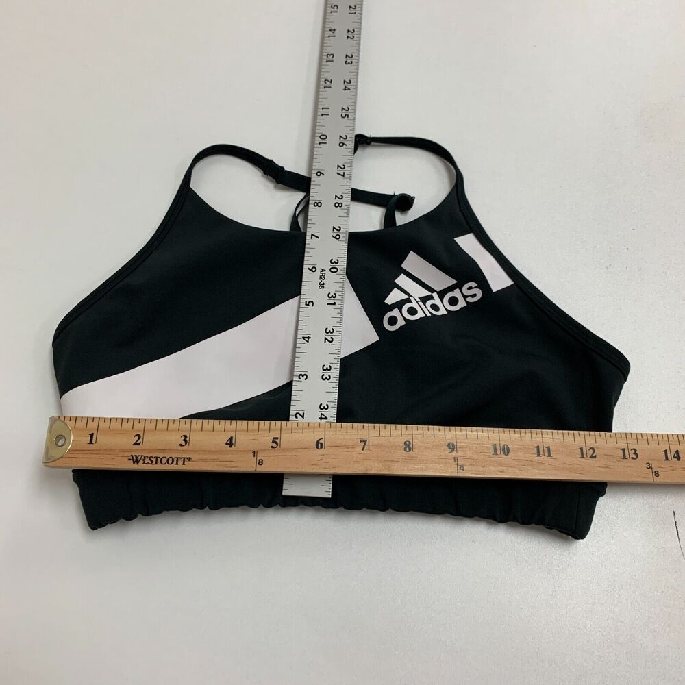 Adidas Flow Freely Disrupt 2.0 Sports Bra Women S Small Cutout Strappy Back Tank - Picture 7 of 11